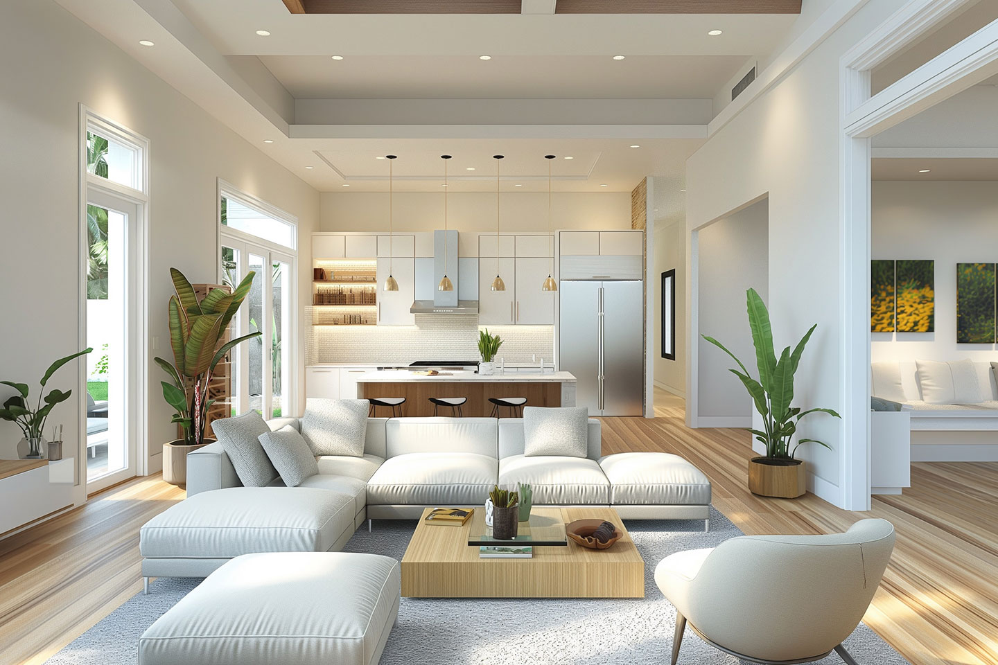 AdobeStock_816523369 Villa relaxing green view